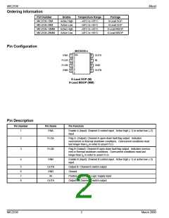 浏览型号MIC2536-2BMM的Datasheet PDF文件第2页