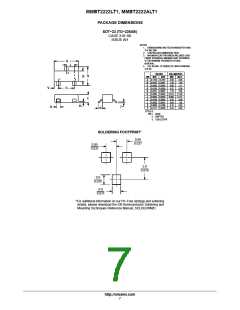 浏览型号MMBT2222ALT1G的Datasheet PDF文件第7页