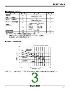 浏览型号NJM2374AD的Datasheet PDF文件第3页