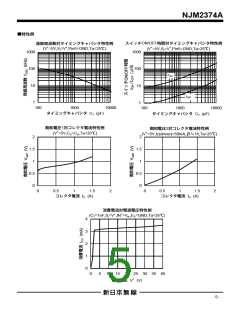 浏览型号NJM2374AM的Datasheet PDF文件第5页