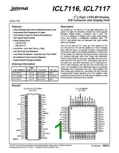 浏览型号ICL7116的Datasheet PDF文件第1页