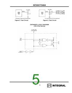 浏览型号IN74HCT240ADW的Datasheet PDF文件第5页