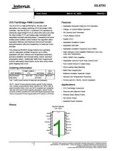 浏览型号ISL6753的Datasheet PDF文件第1页