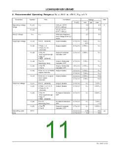 浏览型号LC865012B的Datasheet PDF文件第11页