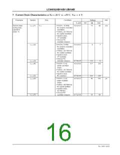 浏览型号LC865012B的Datasheet PDF文件第16页