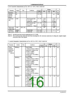 浏览型号LC866540A的Datasheet PDF文件第16页