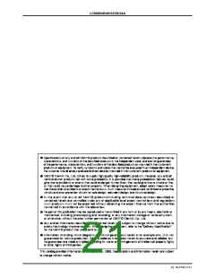 浏览型号LC866540A的Datasheet PDF文件第21页