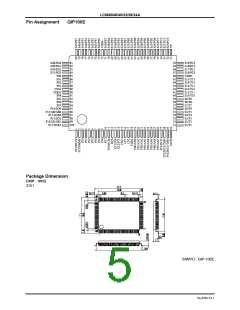 浏览型号LC866540A的Datasheet PDF文件第5页