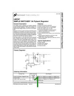 浏览型号LM2587S-ADJ的Datasheet PDF文件第1页
