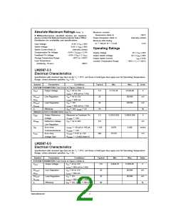 浏览型号LM2587S-ADJ的Datasheet PDF文件第2页
