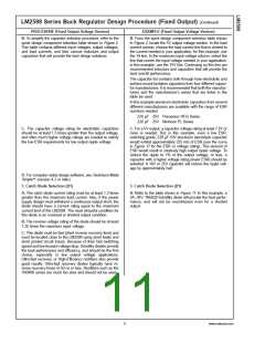 浏览型号LM2598的Datasheet PDF文件第11页