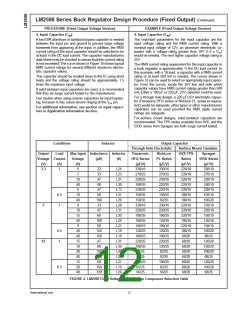 浏览型号LM2598的Datasheet PDF文件第12页
