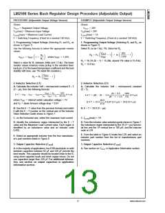 浏览型号LM2598的Datasheet PDF文件第13页