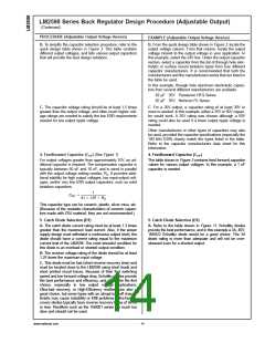 浏览型号LM2598的Datasheet PDF文件第14页