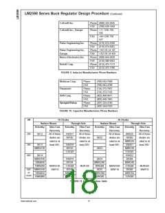 浏览型号LM2598的Datasheet PDF文件第18页