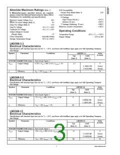 浏览型号LM2598的Datasheet PDF文件第3页