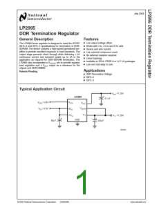 浏览型号LP2995M的Datasheet PDF文件第1页