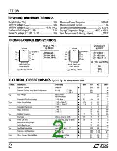 浏览型号LT1108-12的Datasheet PDF文件第2页
