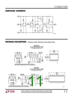 浏览型号LT1359CS的Datasheet PDF文件第11页