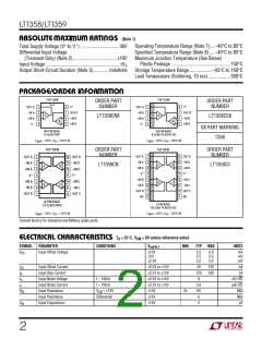 浏览型号LT1359CS的Datasheet PDF文件第2页