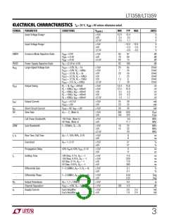 浏览型号LT1359CS的Datasheet PDF文件第3页