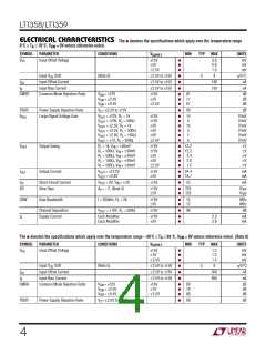 浏览型号LT1359CS的Datasheet PDF文件第4页
