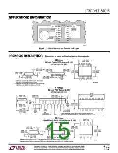 浏览型号LT1510CS的Datasheet PDF文件第15页