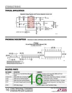 浏览型号LT1510CS的Datasheet PDF文件第16页