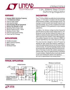 浏览型号LT1576CS8-5的Datasheet PDF文件第1页