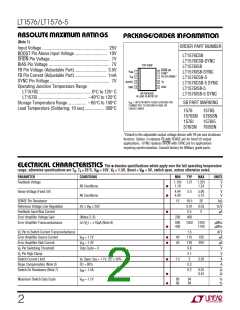 浏览型号LT1576CS8-5的Datasheet PDF文件第2页
