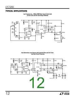 浏览型号LTC1255IS8的Datasheet PDF文件第12页