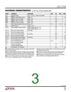 浏览型号LTC1733EMSE的Datasheet PDF文件第3页