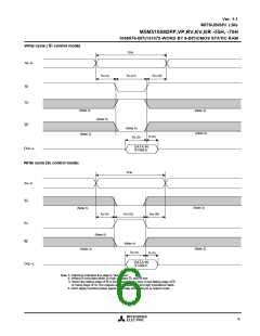 浏览型号M5M51008DFP-70H的Datasheet PDF文件第6页