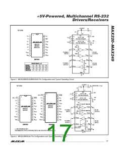 浏览型号MAX238CWG+T的Datasheet PDF文件第17页