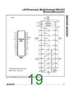 浏览型号MAX238CWG+T的Datasheet PDF文件第19页
