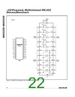 浏览型号MAX238CWG+T的Datasheet PDF文件第22页