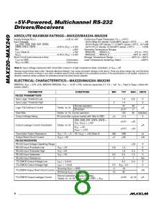 浏览型号MAX238CNG的Datasheet PDF文件第8页