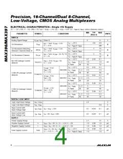 浏览型号MAX396的Datasheet PDF文件第4页