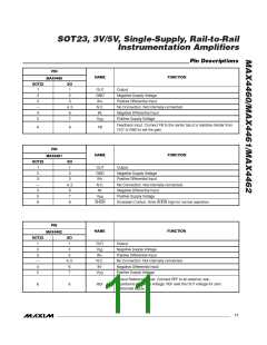 浏览型号MAX4462HEUT-T的Datasheet PDF文件第11页