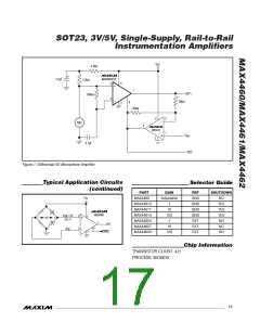 浏览型号MAX4462HEUT-T的Datasheet PDF文件第17页