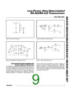 浏览型号MAX487CSA的Datasheet PDF文件第9页