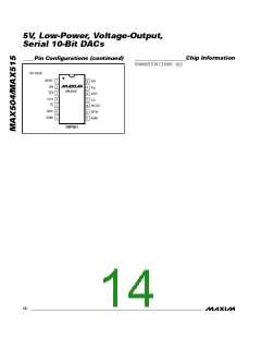 浏览型号MAX504CPD的Datasheet PDF文件第14页