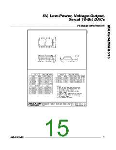 浏览型号MAX504CSD的Datasheet PDF文件第15页