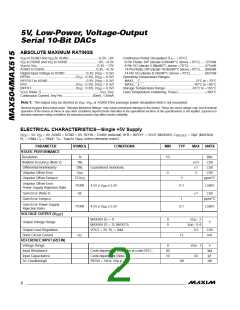浏览型号MAX504CPD的Datasheet PDF文件第2页