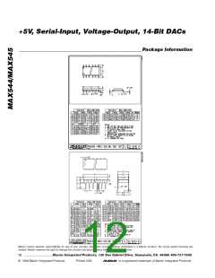 浏览型号MAX544BESA的Datasheet PDF文件第12页