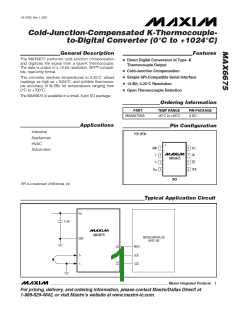 浏览型号MAX6675的Datasheet PDF文件第1页