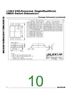 浏览型号MAX6817EUT-T的Datasheet PDF文件第10页