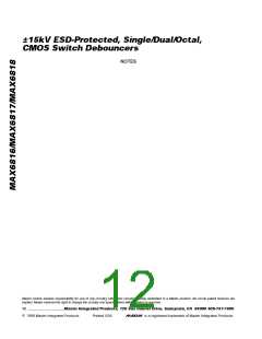 浏览型号MAX6817EUT-T的Datasheet PDF文件第12页