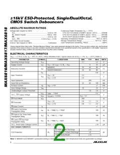 浏览型号MAX6817EUT-T的Datasheet PDF文件第2页