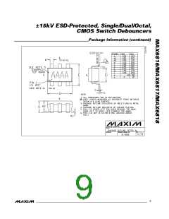 浏览型号MAX6817EUT-T的Datasheet PDF文件第9页